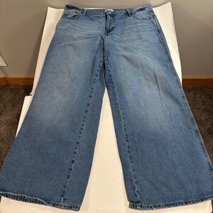 PacSun Casey Low Rise Baggy Jeans Women’s Size 34 (38x31)  Medium Wash